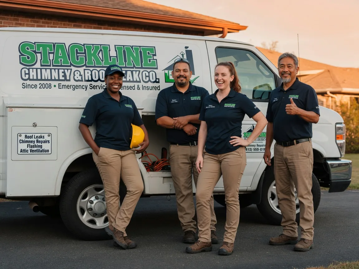 Chimney flashing repair company in New Hampshire, OH